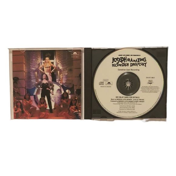 Joseph and the Amazing Technicolor Dreamcoat CD+Autographed Program 1992… - Picture 6 of 6